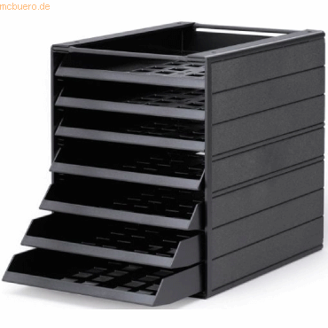 Schubladenbox Idealbox Basic 7 7 Fächer anthrazit