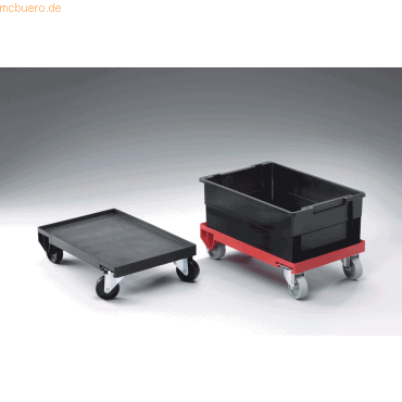 Lagertrolley 400x600mm rot