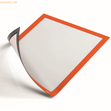 Magnetrahmen Duraframe Magnetic A4 VE=5 Stück orange