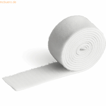 Klettband-Kabelbinder Cavoline Grip 30 100x3 cm weiß