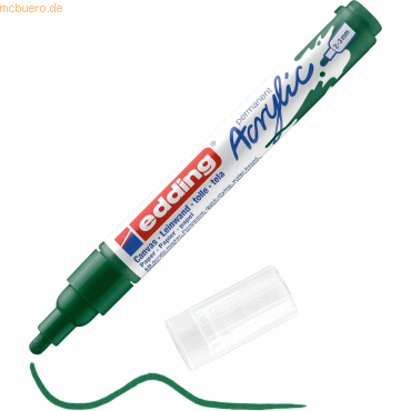 Acrylmarker edding 5100 medium moosgrün