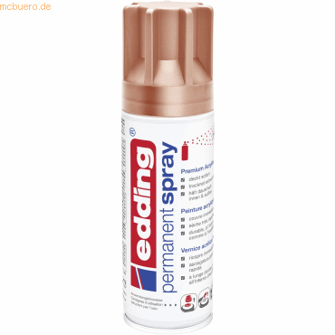 Acryl-Farblack Permanentspray kupfer 200ml