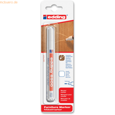 Möbel-Reparaturmarker edding 8900 weiß