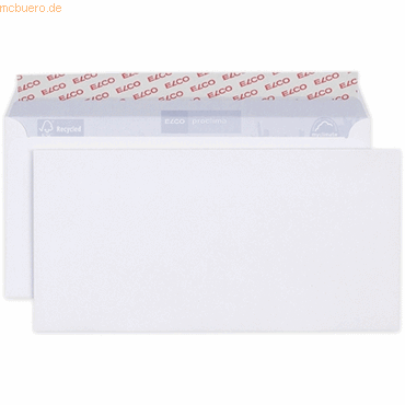 Briefumschläge Proclima Box C5/6 weiß Recycling Haftklebung Papier 100 g/qm VE=25 Stück