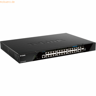 D-Link DGS-1520-28MP 28-Port GBit PoE Smart Mgt Stack Switch