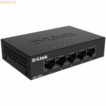 D-Link DGS-105GL 5-Port Gigabit Light Switch ohne IGMP