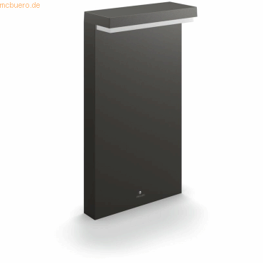 Philips Bustan LED Sockelleuchte Anthrazit 1000lm
