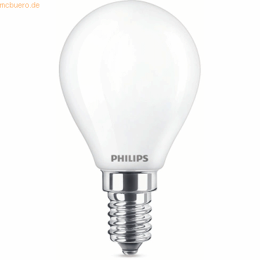 Philips LED classic Lampe 25W E14 Tropfe Warmw 250lm wei&szlig; 1erP