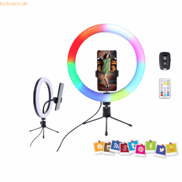 felixx Premium Influencer 10'' Ring Light Set Pro