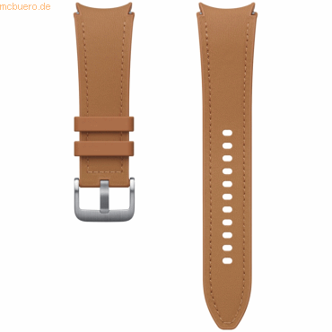 Samsung Hybrid Eco-Leather Band (M/L) für Watch, Camel