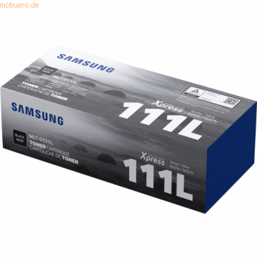 HP Samsung Toner MLT-D111L schwarz (ca. 1.800 Seiten)