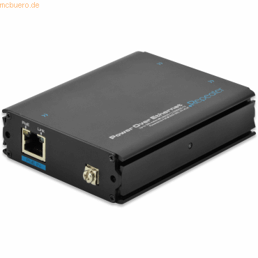 DIGITUS Fast Ethernet PoE+Verstäker 1 auf 2-port 10/100 Mbps