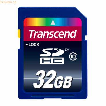 Transcend 32GB SDHC Class 10