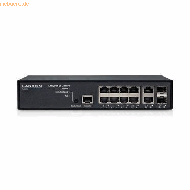 LANCOM GS-2310P+ mngd L2-Switch 10-Port 8x GE 2x Combo