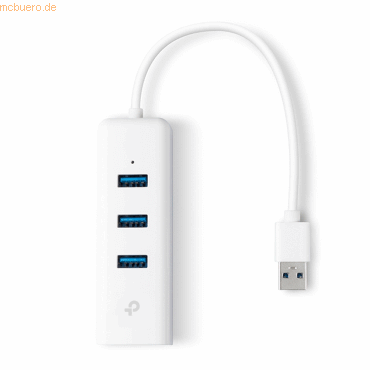 TP-Link UE330 USB 3.0 Gigabit Ethernet Adapter mit USB Hub
