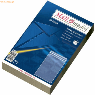 Versandtaschen C5 90g/qm selbstklebend braun VE=50 Stück