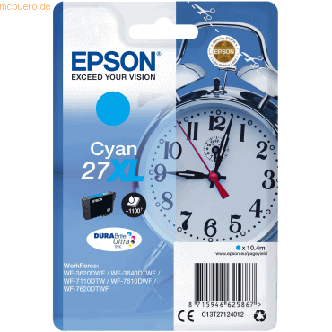 Tintenpatrone Epson T2712 cyan