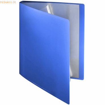 Sichtbuch flexibel A4 20 Hüllen PP blau