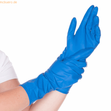 Latex-Handschuh High Risk puderfrei XL 28cm dunkelblau VE=50 Stück