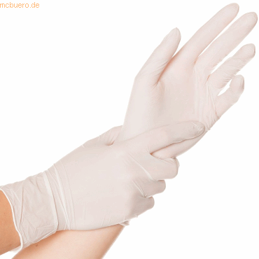 Nitril-Handschuh Safe Fit puderfrei XL 24cm weiß VE=200 Stück