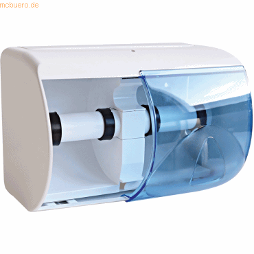Spender für Toilettenpapier Kleinrolle 30x14,8x14cm weiß