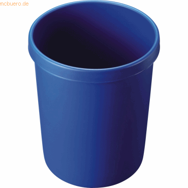 Großraum-Papierkorb 45l blau