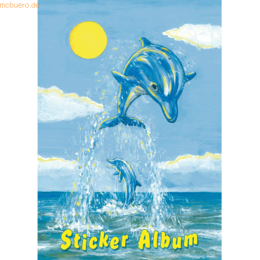 Stickeralbum A5 Der Kleine Delfin