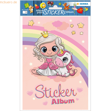 Stickeralbum A5 Prinzessin Sweetie
