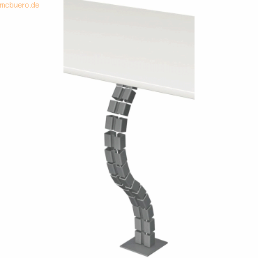 Kerkmann Vertikale Kabelführung 1250 mm silber | mcbuero.de