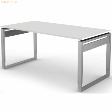 Schreibtisch StageOne Form 5 BxT 160x80cm weiß