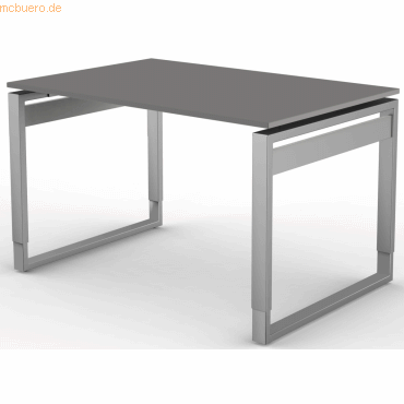 Schreibtisch StageOne Form 5 BxT 120x80cm grafit