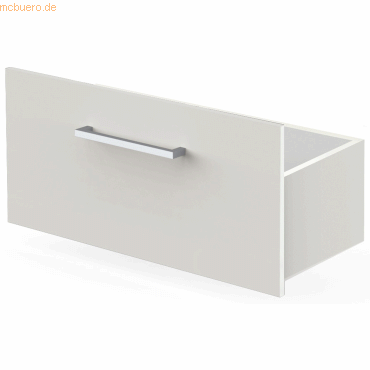 Schublade 1 OH 76x38 weiß