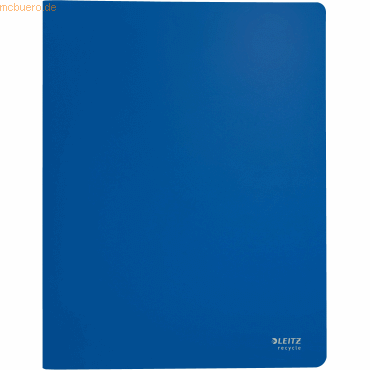 Sichtbuch Recycle A4 PP 20 Hüllen blau