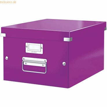 Ablagebox Click & Store A4 violett