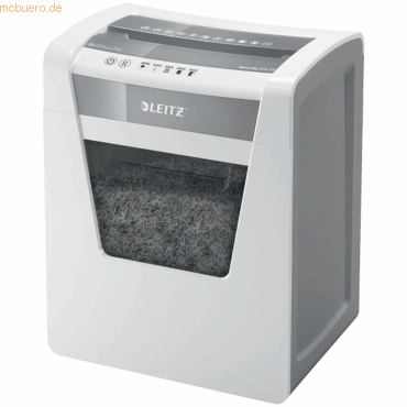 Aktenvernichter IQ Office Mikro-Partikelschnitt 2x15mm P5 10 Blatt weiß