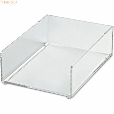 Zettelbox Acryl DIN A6 ungefüllt glasklar