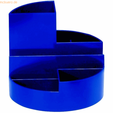 Rundbox Durchmesser 14cm Höhe 12,5cm blau