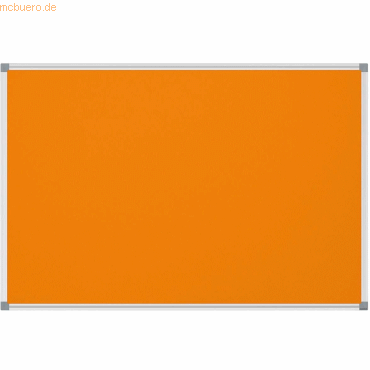 Pinnboard Maulstandard Textil 120x90 cm orange