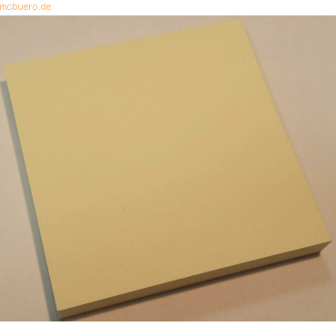 Haftnotizen 76x76mm 100 Blatt gelb