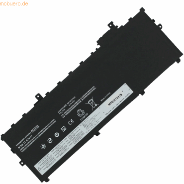 Akku für Lenovo X1 Carbon 20HQS1FY00 Li-Pol 11,58 Volt 4800 mAh schwarz