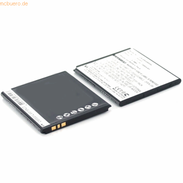 Akku für Sony Ericsson Xperia J Li-Ion 3,7 Volt 1500 mAh schwarz