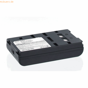 Akku für Sony NP-55 NiMH 6 Volt 2000 mAh schwarz