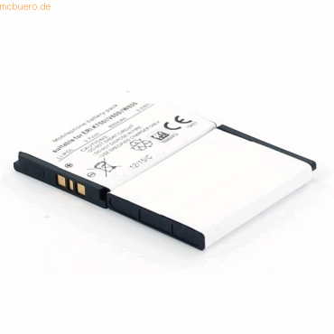 Akku für Sony Ericsson W350I Li-Ion 3,6 Volt 750 mAh schwarz