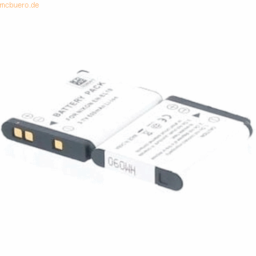 Akku für Nikon Coolpix A300 Li-Ion 3,7 Volt 600 mAh schwarz