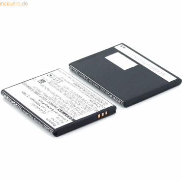 Akku für Samsung S6500 Galaxy Mini 2 Li-Ion 3,7 Volt 1000 mAh schwarz