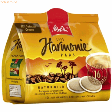 Kaffeepads Harmonie Cafe VE=16 Stück