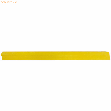 Leiste Yoga Solid Basic inkl. Ecke weibl. 96,5x6,5cm gelb