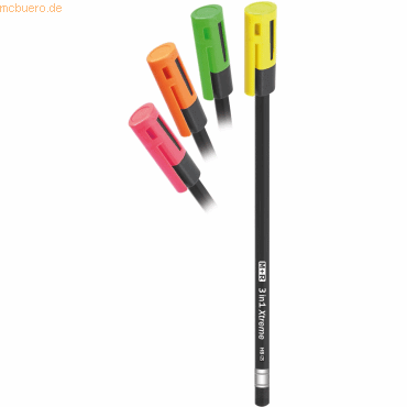 Kappen-Spitzer mit Bleistift Kunststoffspitzer mit Stift