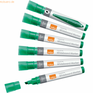 Boardmarker Liquid Ink Keilspitze VE=10 Stück grün