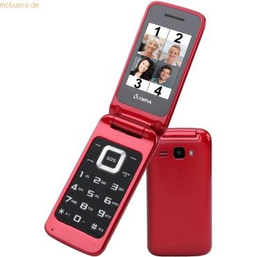 Mobiltelefon Luna rot
